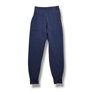 Lululemon Align High Rise Jogger‎ 28" Womens 4 True Navy Nulu Pockets W5CO2S